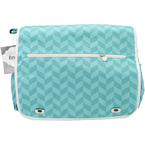 Preisvergleich Produktbild Silhouette Tote-POR-Tea Tragetasche, Hochformat, Blaugrün