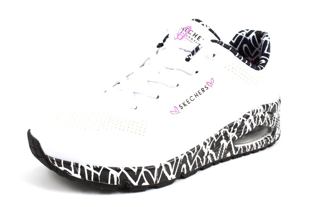 Skechers Jgoldcrown Uno Loving Love, Zapatillas Mujer
