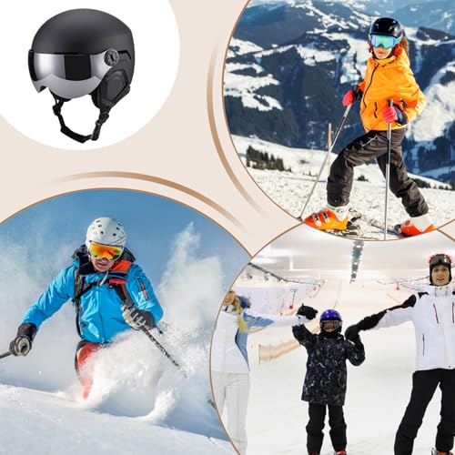 Casque de snowboard absorbant les chocs pour éliminer la transpiration