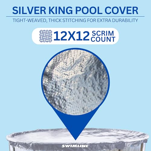 Cobertor de invierno para piscina redonda 18 pies Swimline miniatura 4