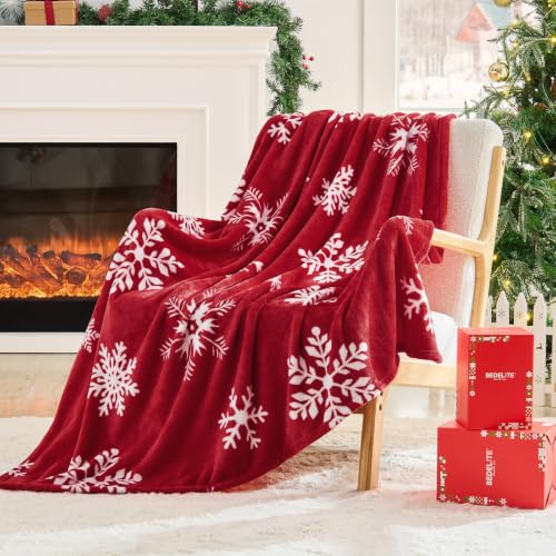 BEDELITE Christmas Throw Blanket for Decor & Gift...