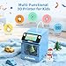 Kidoodle 3D Printer for Kids - Toy 3D Printers, Huge Toy Library Weekly Update, Wi-Fi & App Control, Up to 600mm/s Faster Printing Speed, Mini 3D Printer Kids, Safe for Children, Easy to Use