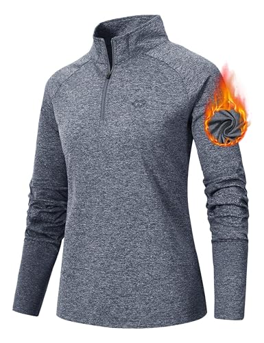 LURANEE Damen Sportpullover Mit UV-Schutz 50+ - Langarm Mit Reißverschluss Für Outdoor