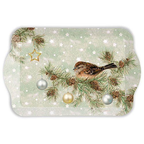 Ambiente di Natale Vassoio la Stagione Vassoio da