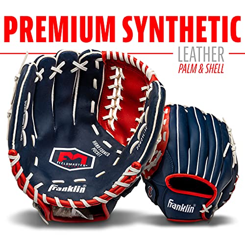 Image of Franklin Sports Baseball and Softball Glove - Field Master - Baseball and Softball Mitt