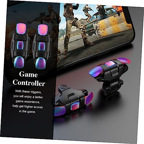 BRIGHTFUFU 1 Par controle aperto de acessórios de telefone gatilho de jogo gamepad game portátil lig