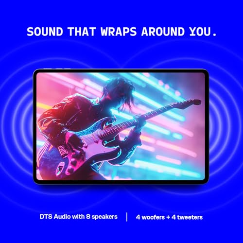 Image of Brave Ark (SmartChoice) Android Tablet with Pen| 12.95 inch(32cm) 2.8K 144Hz Display| Snapdragon 8s Gen 3| AI-Enabled|12GB RAM, 256GB ROM| Segment's Biggest 14550mAh Battery| 8 Speakers|WiFi|Galactic Blue