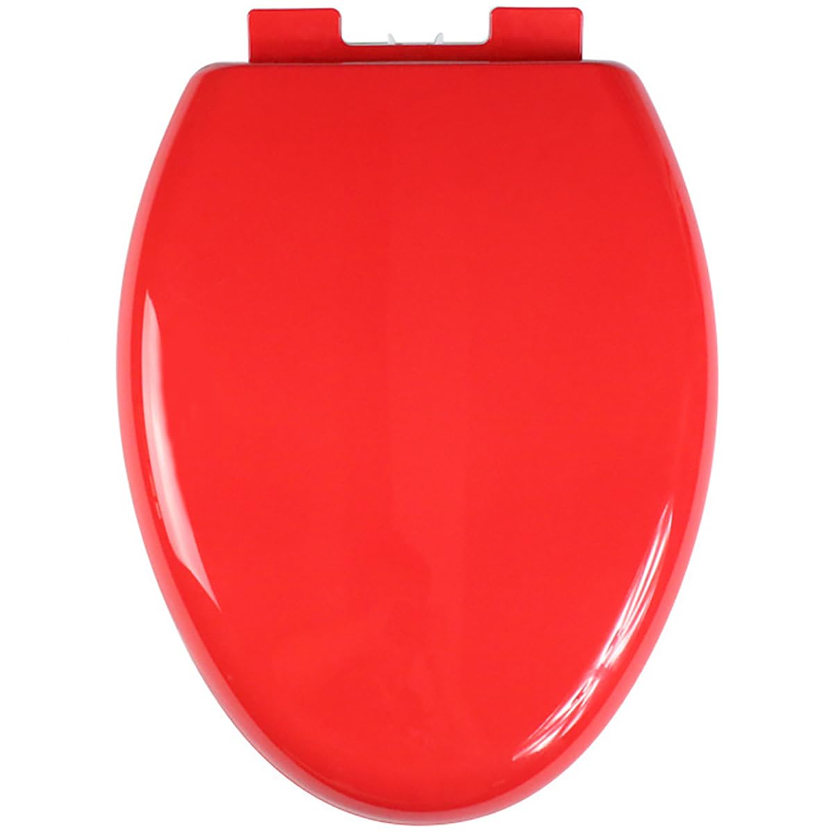 Elongated, Toilet seat, Soft Close Close Quick Release Colorful red 191.5x11.2 pp Plastic Toilet Cover Cover Clean Heavy Duty 33 lbs Load Cover, Adjustable, Lightweight