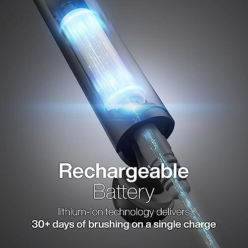Image of Aquasonic Icon ADA-Accepted Rechargeable Toothbrush | Magnetic Holder & Slim Travel Case | 2 Brushing Modes & Smart Timers | Gentle Micro-Vibrations (Stone)