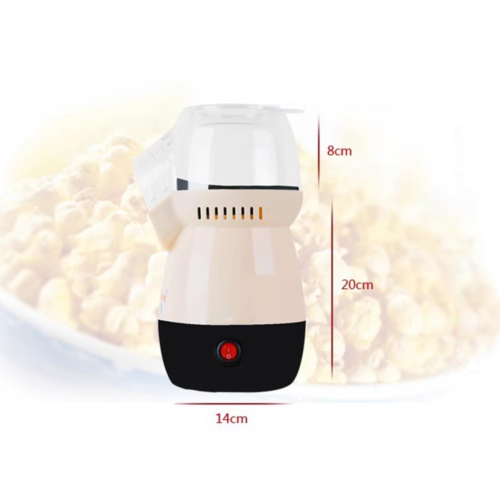 Macchina per popcorn Macchina for popcorn ad aria calda Piccola mini macchina for for uso domestico for completamente automatica