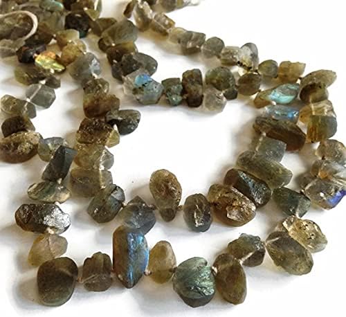 Labradorite rough nuggets pour atelier création bijoux style bohème - 3