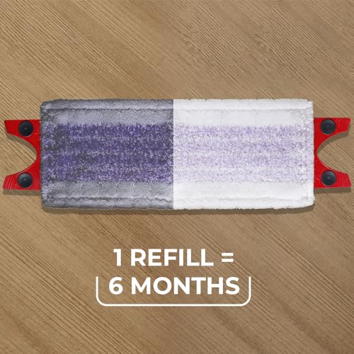 Vileda Ultramax Care Sensitive Komplett Set | Bodenwischer mit Mikrofaserbezug & Stiel – Eimer mit Auswringfunktion mit PowerPresse| Für empfindliche Böden wie Parkett & Laminat - Hygienisch