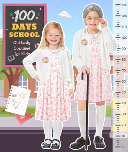 Disfraz de Vieja para Niñas 5-7 Años miniatura 2