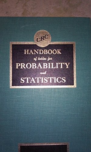 CRC Handbook of tables for Probability & Statistics