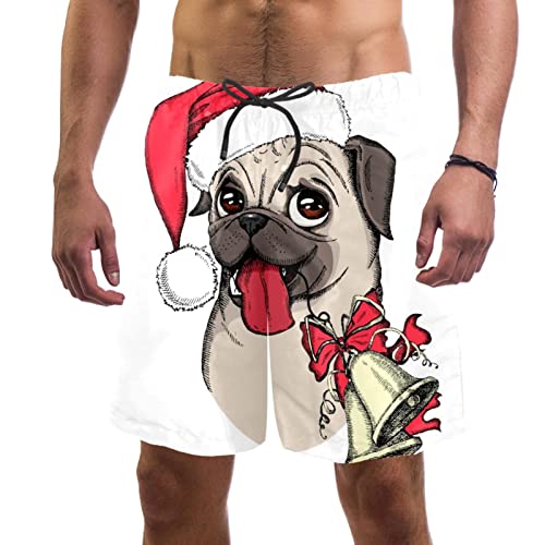 Maillots de bain pour hommes idéal pour les vacances à la plage short carlin de Noël