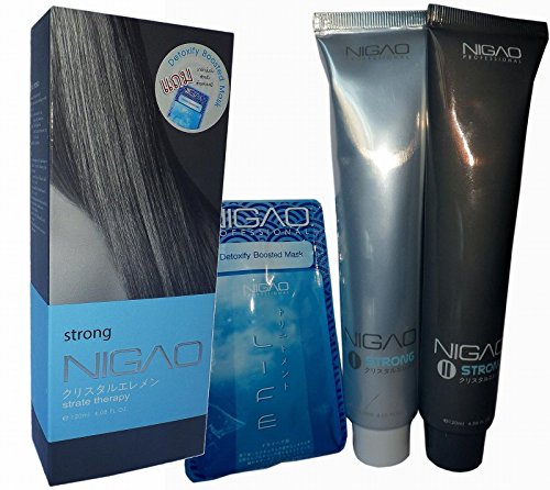 Nigao Japanese IDA Cyrstal System Hair Straightening Cream STRONG by Nigao Japan