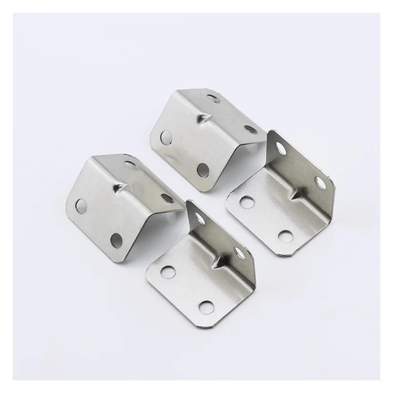 Équerre à 90 degrés en acier inoxydable lot de 40 pour fixation meuble