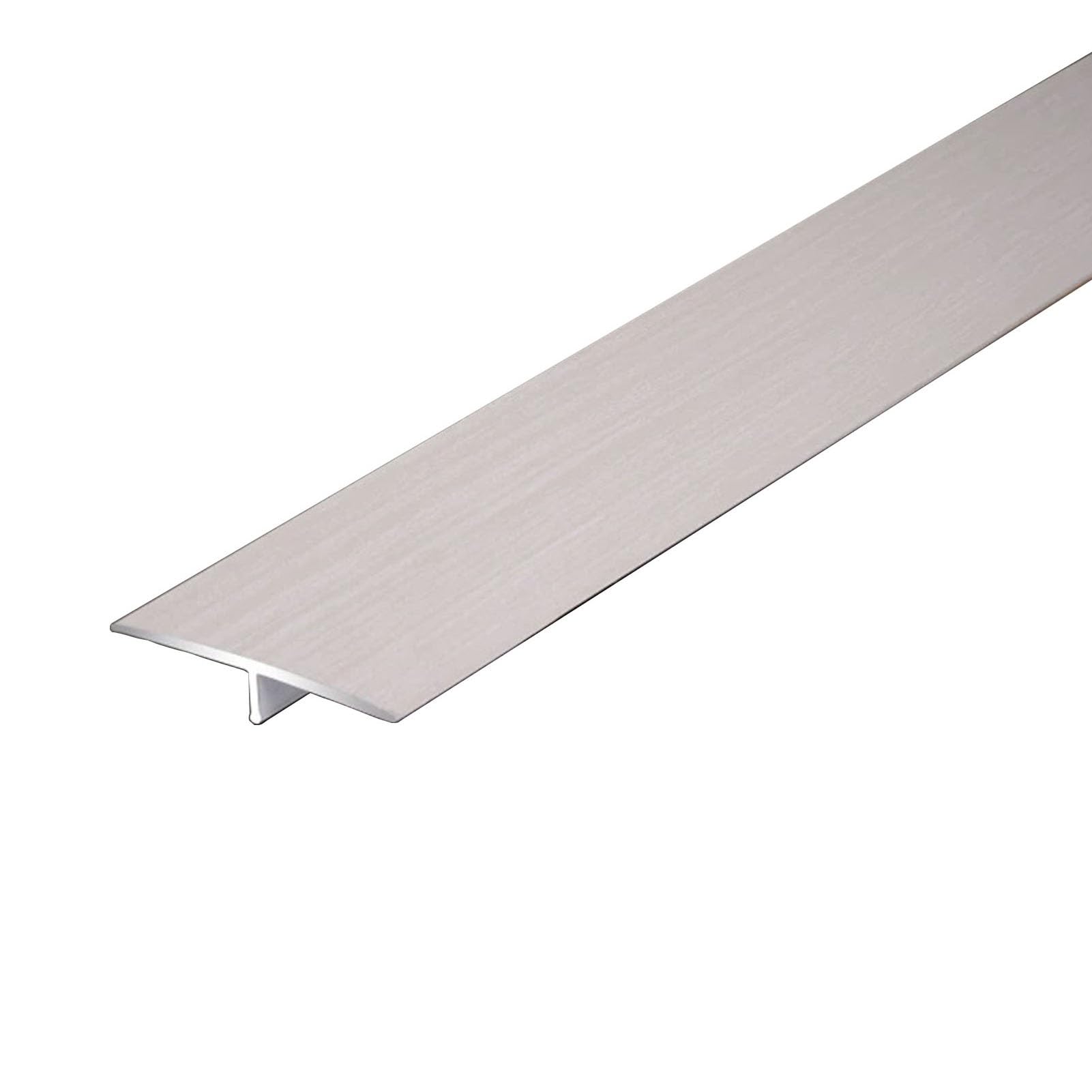 Listwa Przejściowa Podłoga Aluminiowa Listwa Progowa z Wykończeniem | Listwa Przejściowa w Kształcie Litery T do Drzwi, Listwa Ochronna na Krawędź Korytarza, Reduktor Ścianki(Wood Grain-C)