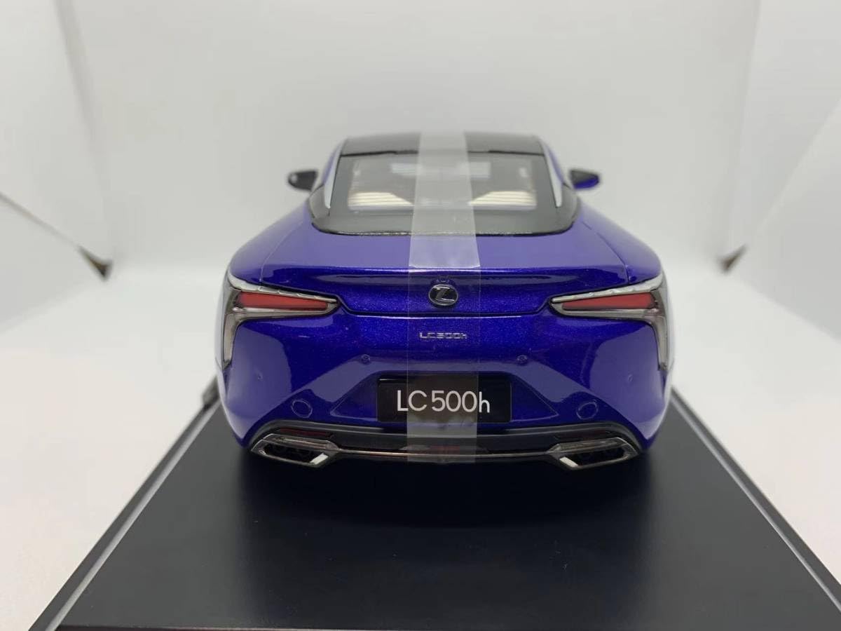 レクサス特注 1/18 レクサス LC500h ブルー 1/18 Dealer Edition Lexus LC LC500H LC500 (Blue) Diecast Car