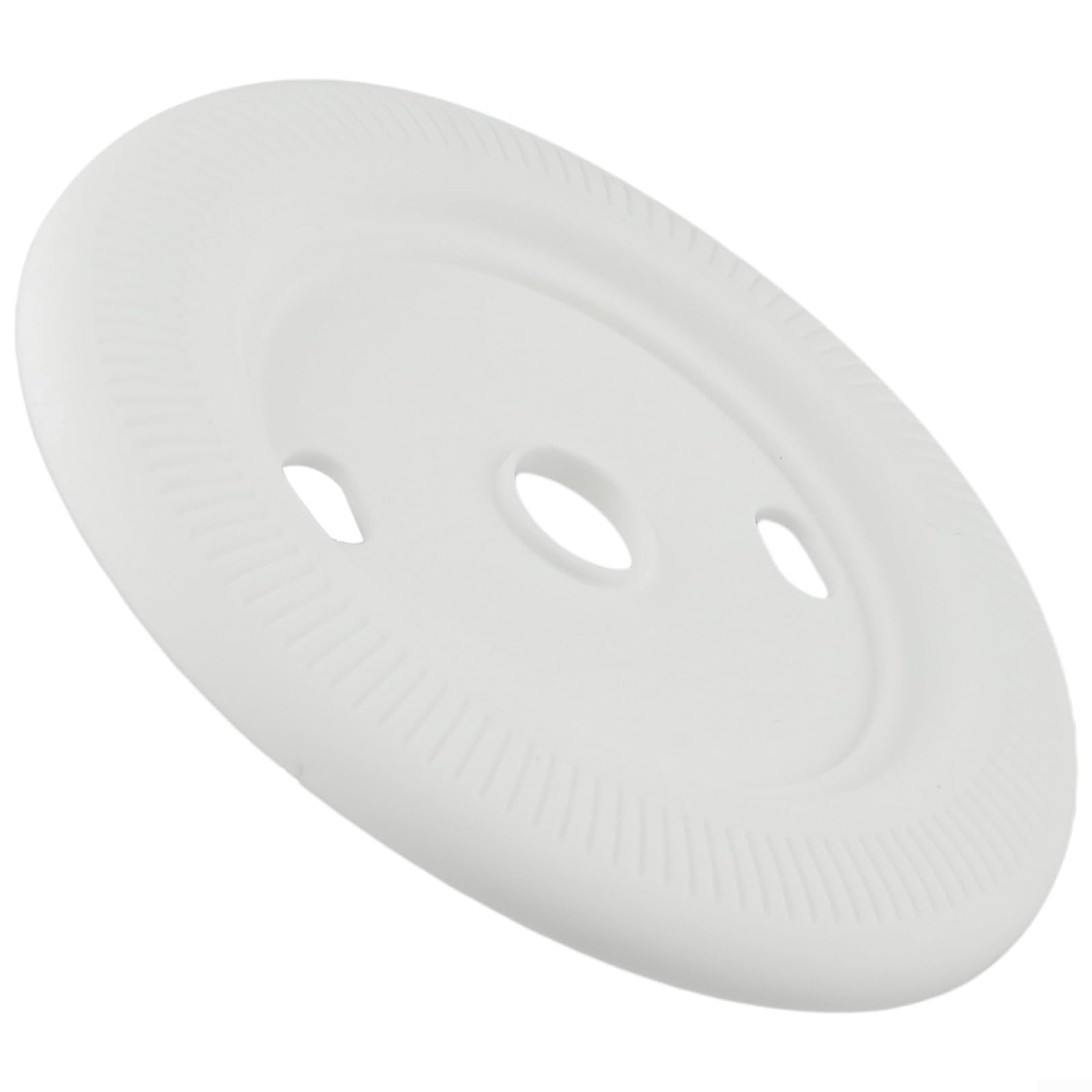 Wall Plate Cover for Nest Learning Thermostat, Thermostat Protective Case Trim Kit Compatible with for Nest Thermostat 3rd Gen, 125x125mm Silicone Facepl(White)