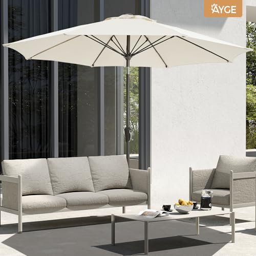 Ayge 9FT Large Outdoor Patio Umbrella