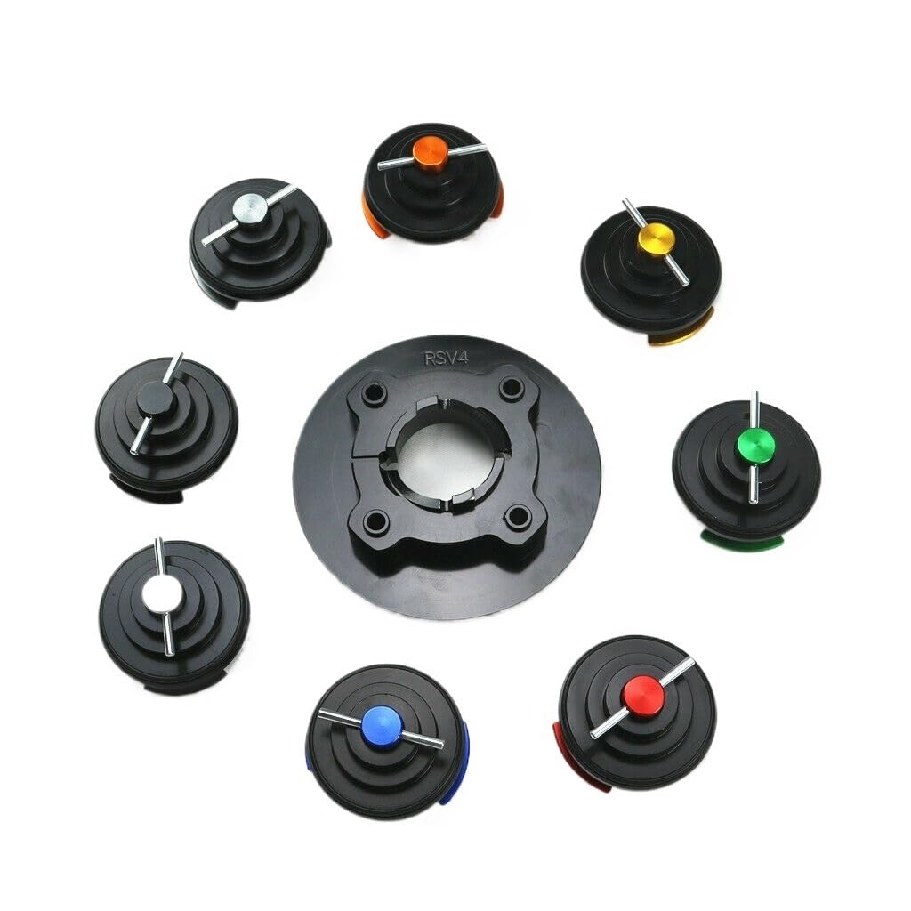 Moto Tapón Depósito Combustible Tapa de Tanque de Combustible con Forma de Pajarita CNC para Motocicleta para Ap&rilia RSV4 para Factory R 2010-2020