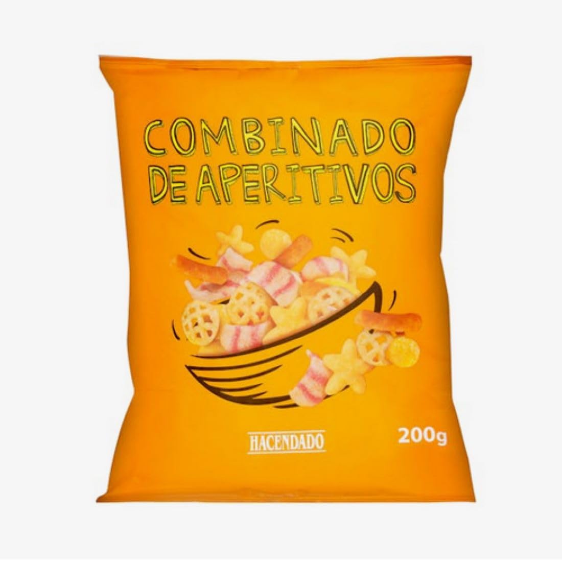 Snack-Mischung Hacendado 6er-Pack
