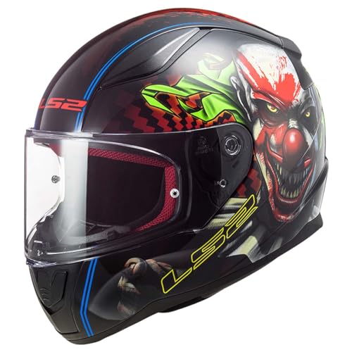 Image of LS2 Helmets Rapid II Full Face Motorcycle Helmet (Dreamcatcher Chameleon /White - X-Small)