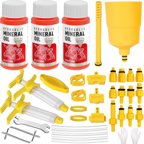 Pmbqifay Brake Bleed Kit for Shimano,TEKTRO, TRP Hydraulic Disc...