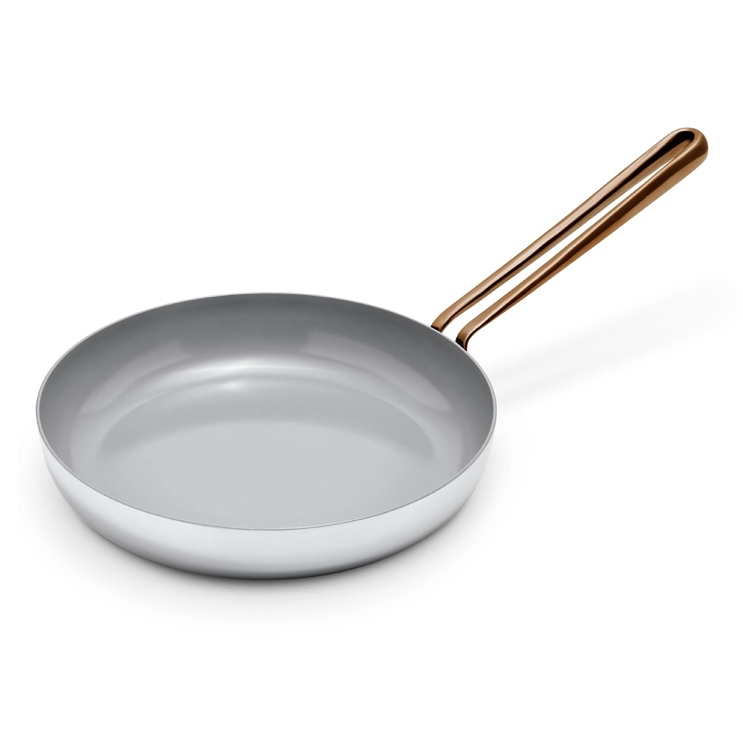 Great Jones Large Fry 10 25 Inch Nonstick Frying Pan Nontoxic Ceramic Coating PTFE PFOA-Free Welded Handle Induction