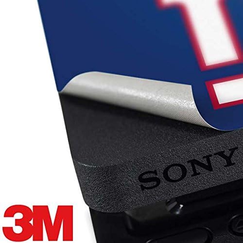 Skinit Decal Gaming Skin compatible with PS4 Pro Console and Controller Bundle - Officially Licensed NFL New York Giants Team Motto Design