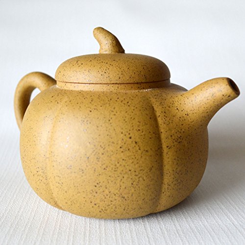 YXHUPOT Yellow Zini Eggplant Zisha Teapot