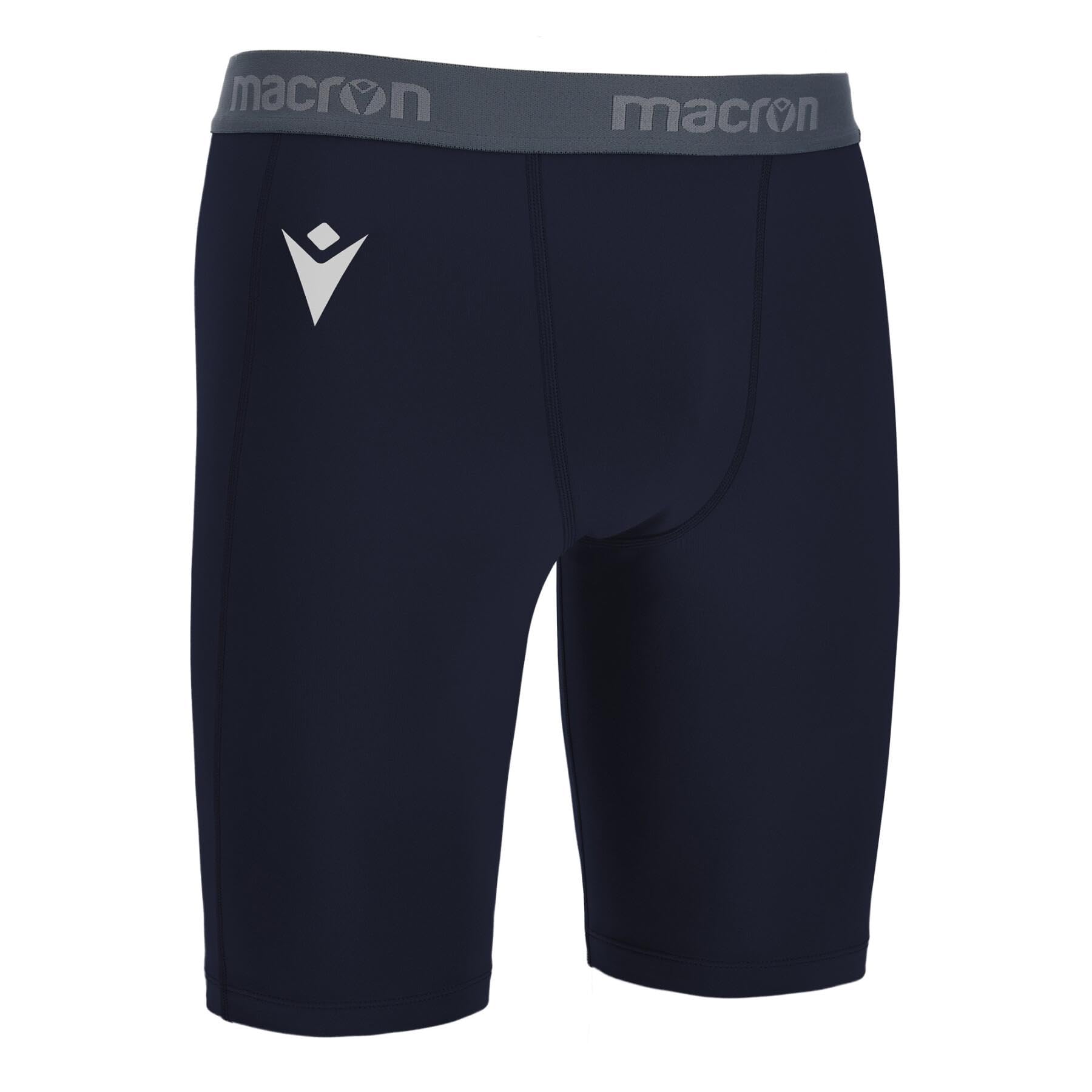 Macron Bermuda Scaldamuscoli Oak Calcio Sport Blue Navy