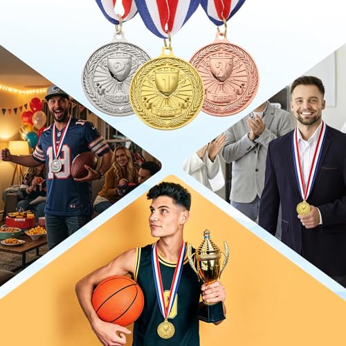 Médailles de récompense avec ruban pour célébration et tournoi