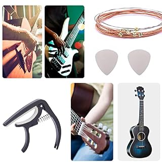 ENLACE Capodastre pour guitare acoustique, acoustique, guitare électrique, ukulélé, basse, banjo, guitare noire avec… - Les Beatles, Paul McCartney, John Lennon, RIngo Starr, George Harrison ENLACE Capodastre pour guitare acoustique, acoustique, guitare électrique, ukulélé, basse, banjo, guitare noire avec… – Image 4