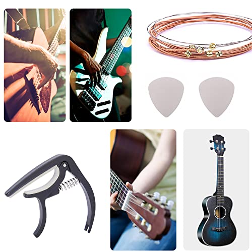 ENLACE Capodastre pour guitare acoustique, acoustique, guitare électrique, ukulélé, basse, banjo, guitare noire avec… - Les Beatles, Paul McCartney, John Lennon, RIngo Starr, George Harrison ENLACE Capodastre pour guitare acoustique, acoustique, guitare électrique, ukulélé, basse, banjo, guitare noire avec… – Image 5