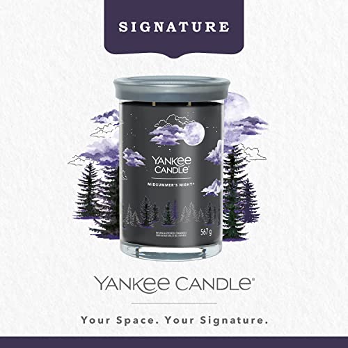 Yankee Candle Signature Scented Candle, Midsummer's Night Large Tumbler Candle with Double Wicks - Image 2