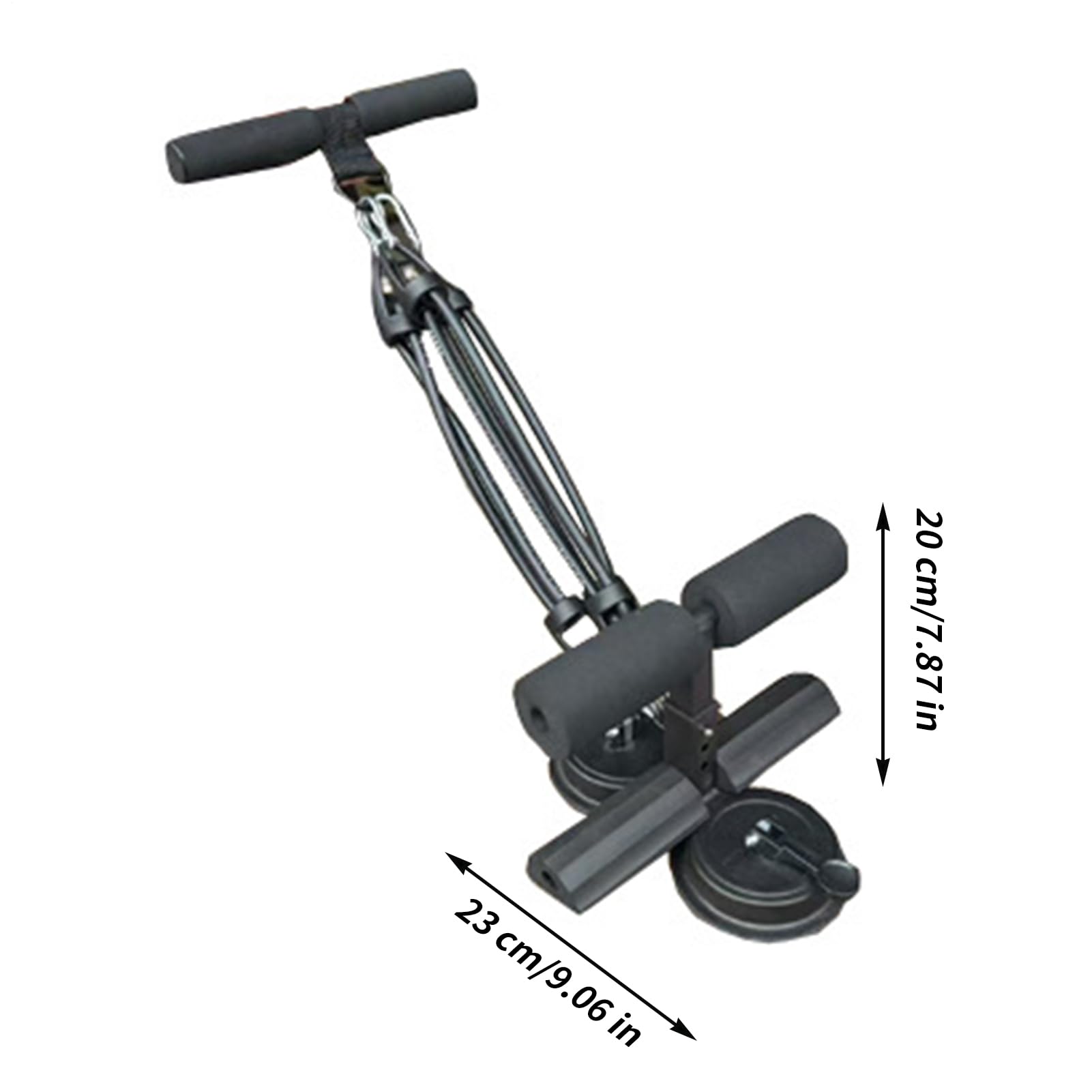 Saug Cup Sit Up Trainer - Einstellbare Fuß Anchoor - für Kern- und Bauchtraining | Tragbare Fitness-Assistentenausrüstung für, Jungen Mädchen Jugendliche Frauen Jugendliche Krafttraining, Stretchin