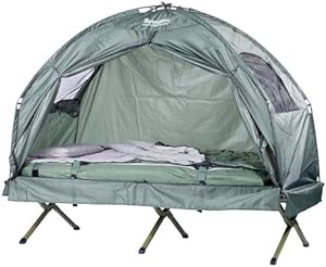 Semptec 4in1 Campingliege mit Zelt