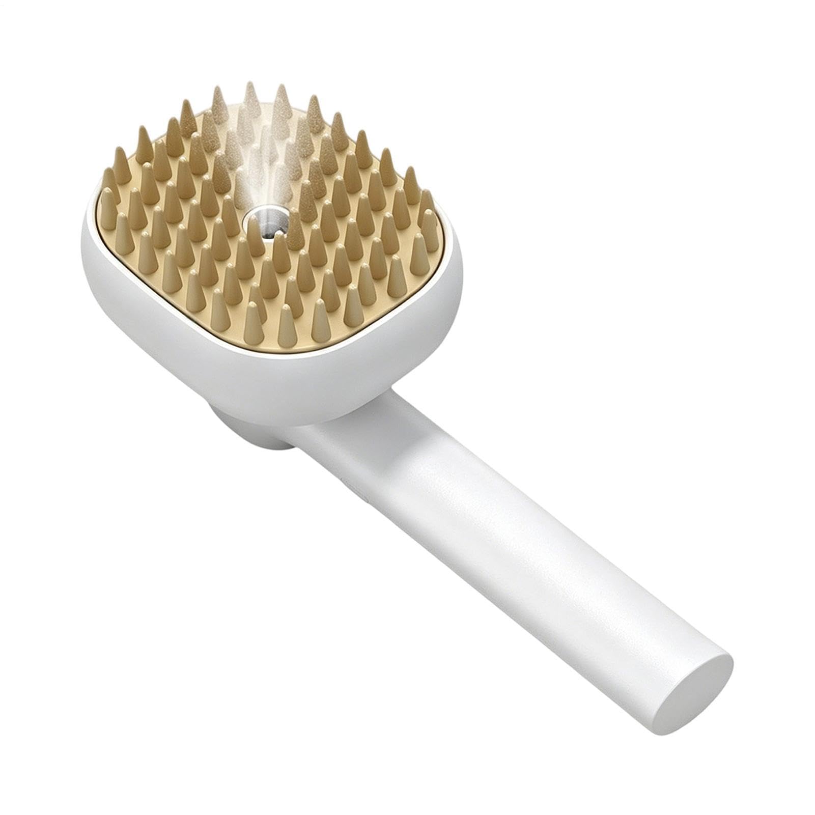 Cepillo Vaporizador para Gatos Herramienta de Aseo para Eliminar el Pelo | Cepillo No Irritante para Mudar el Pelo de Gato para Baño de Perros y Cachorros de Pelo Largo y Corto, Gatos, Masaje y De