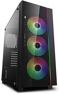 DeepCool ATX Mid Tower 3pcs Add-RGB Cooling Fan pre-Install/Support E-ATX MB Cases MATREXX 55 V3 ADD-RGB 3F