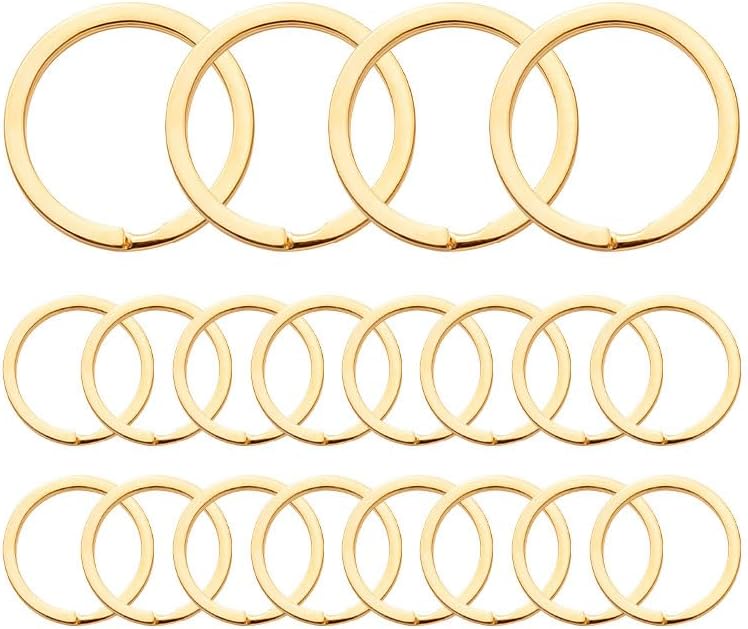 20pcs Split Keychain Rings image 5