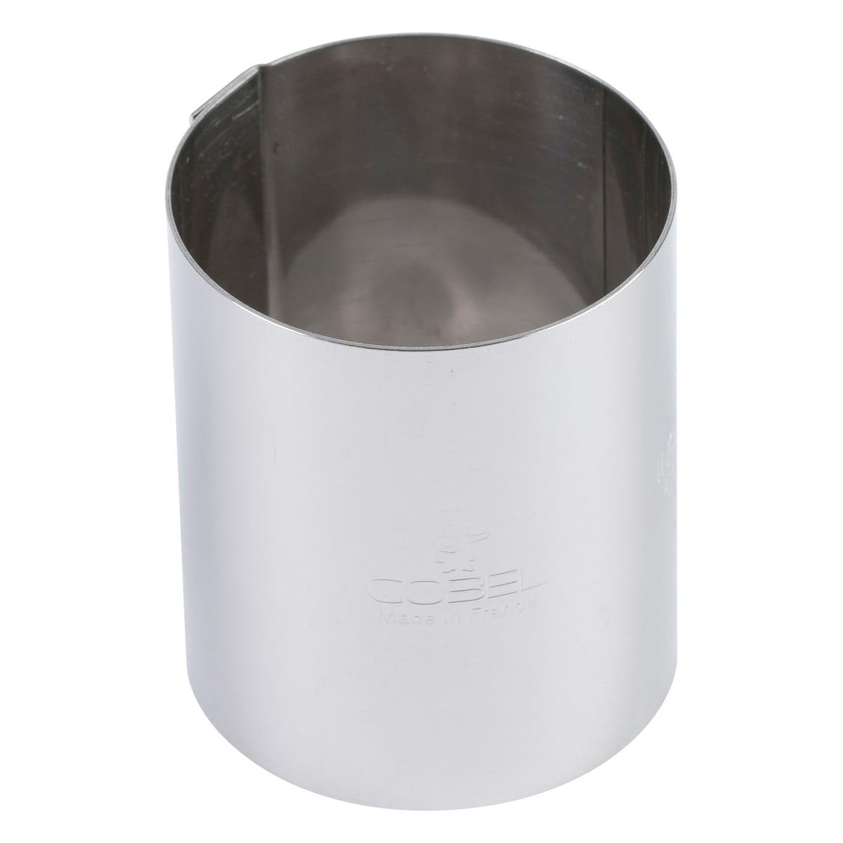Gobel - Cercle à Pâtisserie en INOX Ø 20 cm - Cercle à Vacherin en INOX - Hauteur 6 cm - Démoulage Rapide et Parfait - Qualité Supérieure - Fabriqué en France