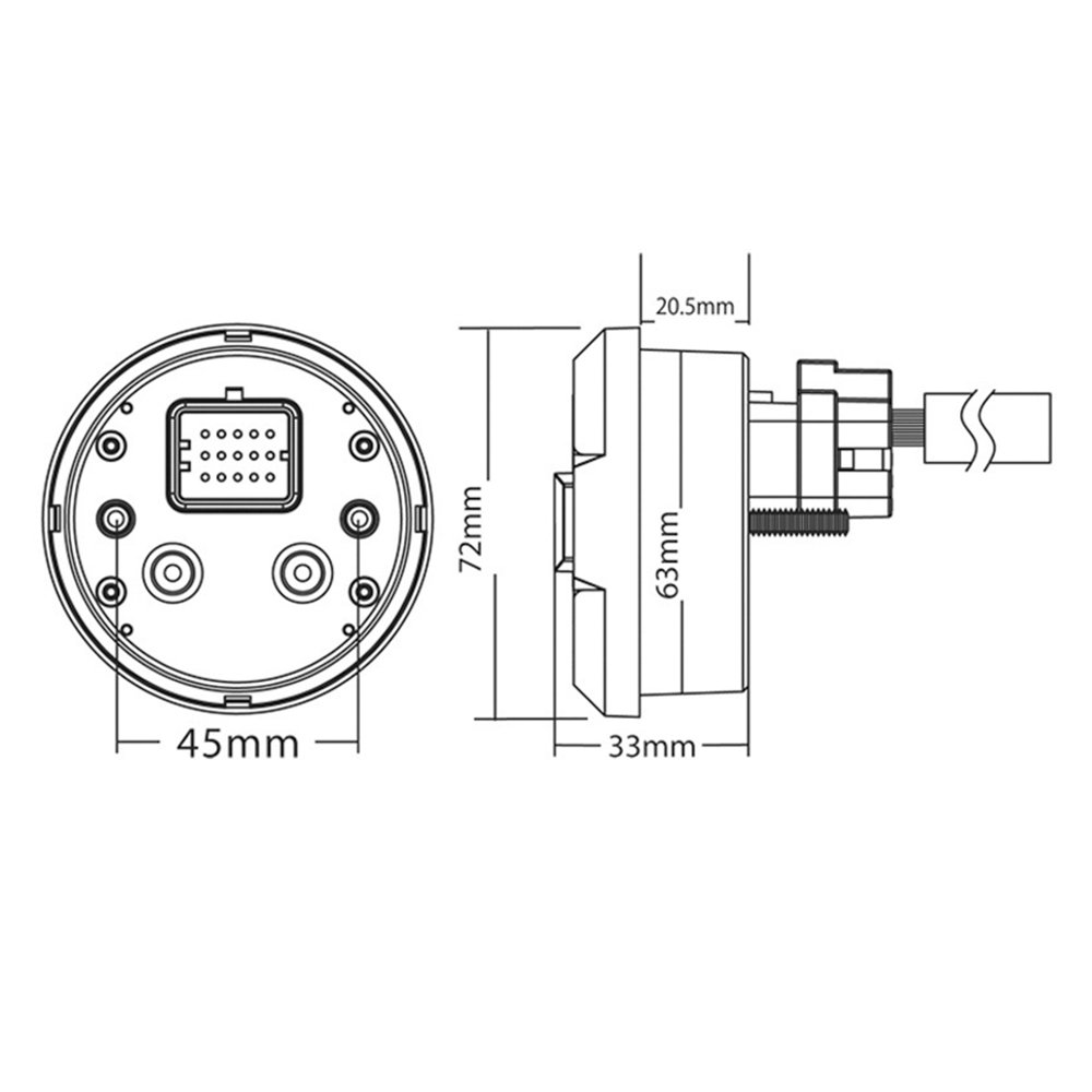 49224 - Marcatore circolare D64 DL-03S plata BB642W10