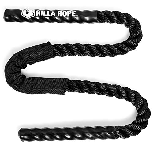 Rilla Rope Boomerang, Fitness Accessory Rope for Kettlebell, Dumbbell, Strength, ...