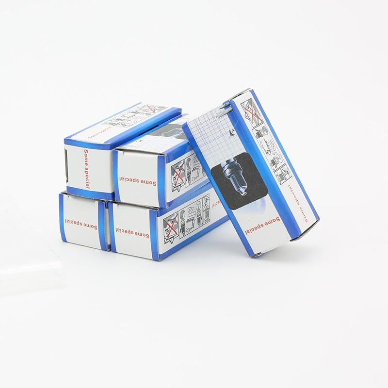 Pièces détachées 5 pièces 25cc 52cc 62cc tronçonneuse débroussailleuse bougie d'allumage for moteur 2 temps outils de Jardin rechange Ferramentas