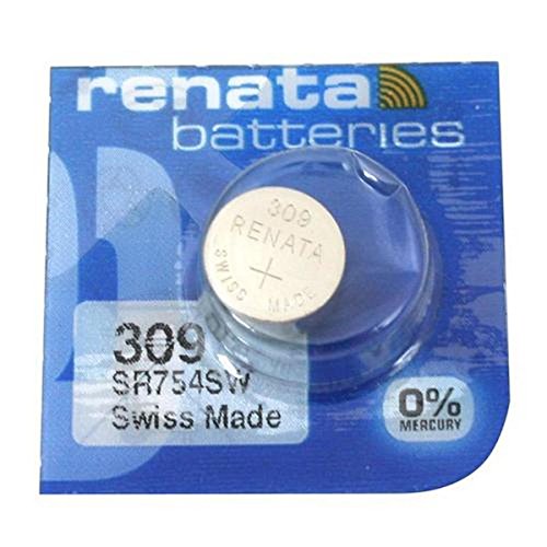 Baterías Renata 309 SR754SW Plata Óxido 1.55V 2 unidades miniatura 2