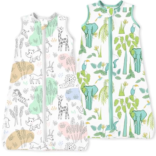 Image of TOTBASIC Sleep Sack 0-6-12-18-24 Months, Premium Breathable Wearable Blanket Sleeping Bag 0.5TOG 1.0TOG for Baby Girl Boy