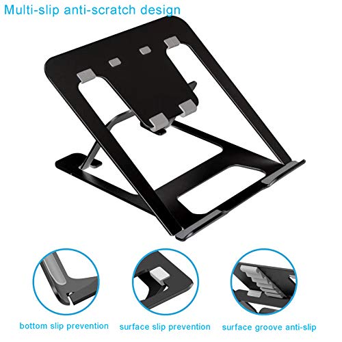 Image of Adjustable Drawing Tablet Stand Drawing Pen Display Aluminum Ventilated Stand Holder for Wacom One, Cintiq 13 /16, XP-Pen Artist 12 /13.3 /15.6 and Huion Kamvas 12 /13 /15.6