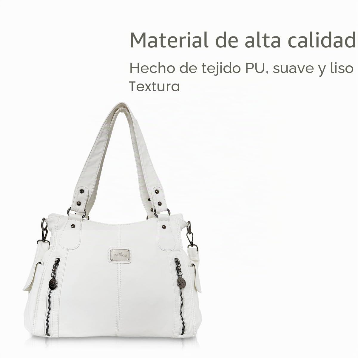 NICOLE&DORIS Moda Grande Bolsos de Mujer Bolso Señora Tote,Bolso de Hombro de Suave PU Cuero Bolso Bandolera bolsa de trabajo